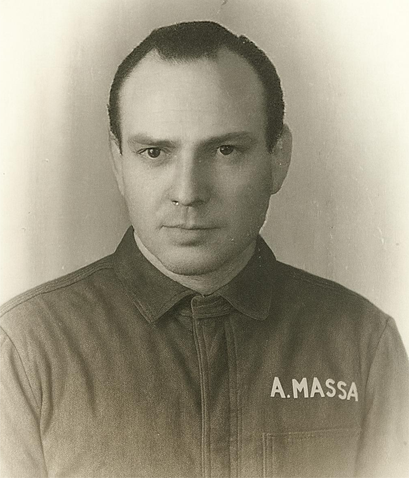 Historic racing image of Adriano Massa.